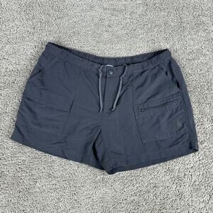The North Face Shorts Womens Extra Large Gray Cargo Nylon Hiking Ladies